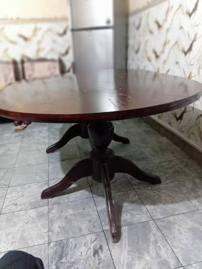 wood just dining table