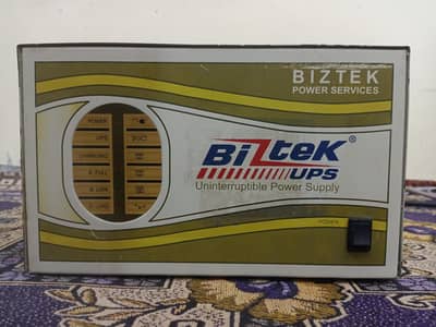 BIZTEK UPS 100% WORKING SLIGHTLY USED COPPER TRANSFARMER