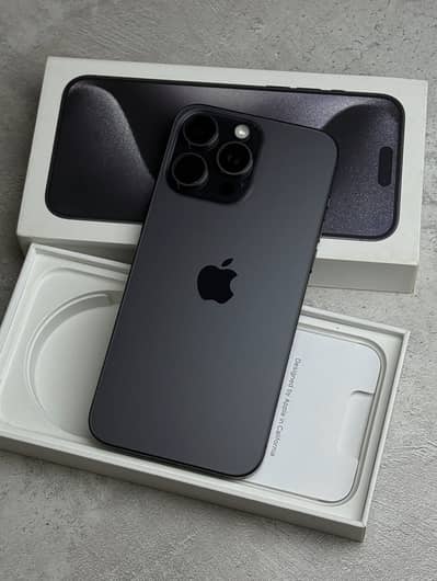 Apple iPhone 15 Pro Max | JV | 256 | Black