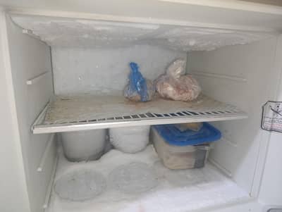 Dewalance fridge with stabilizer