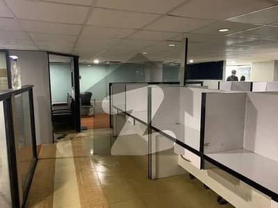 FURNISHED OFFICE IS AVAILABLE ON THE RENT INTHE COMMERCIAL BUILDING AT SHAHRE E