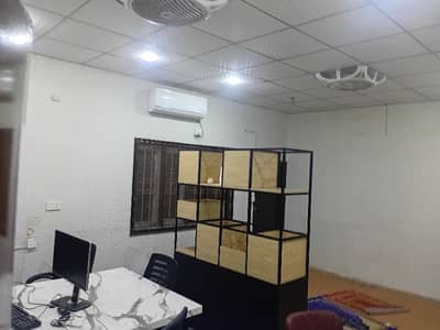 PORTION IS AVAILABLE ON THE RENT FOR COMMERCIAL USED AT PECHS BLOCK 6 WAILKING DISTANCE FROM SHAHRE E