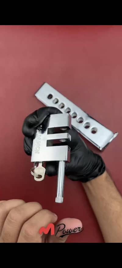 Stainless steel anty theft lock