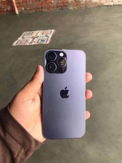 iPhone 14 Pro Max Deep Purple 128GB JV LLA | Water Pack | 90% BH