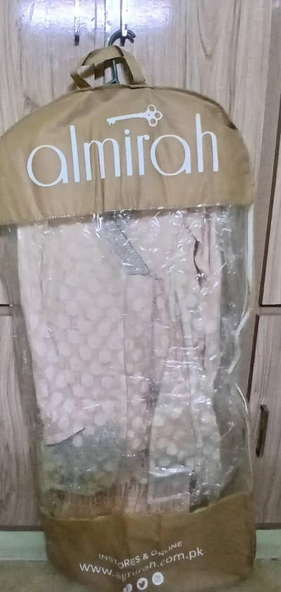 Almirah pakistani brand Elegant wedding Dress(only 1time used)