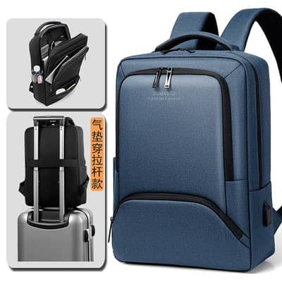 Professional Waterproof Laptop Backpack Black
