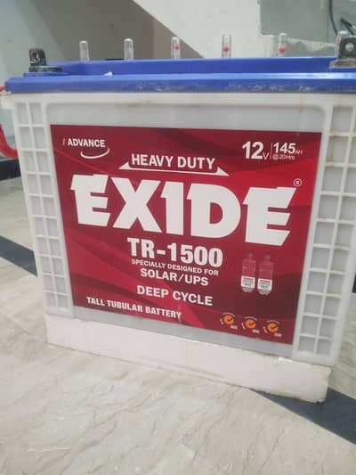 EXIDE TUBULAR BATTERIES 12V 145A For Sale 03004530486