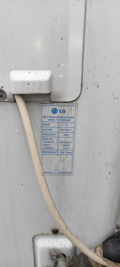 LG 1.5 ton Non Inverter Excellent condition