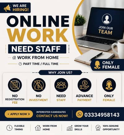 online work available for female