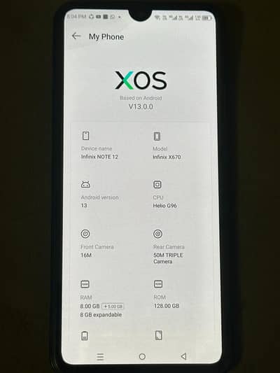 Infinix Note 12