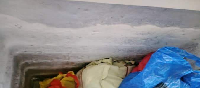 Haier double deep freezer
