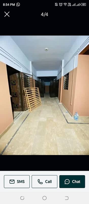 1 Bed Lounge Flat Available For Rent