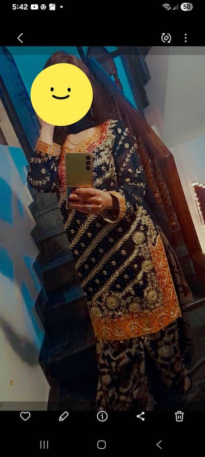 mehndi dress