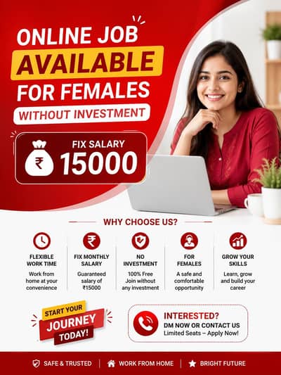 online jobs are available for females