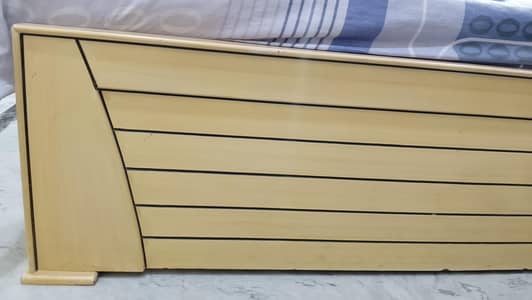 bed with side tables for sale . . . without metres