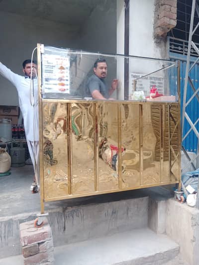 Large Fast Food Setup Counter For Sale