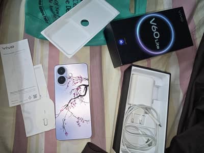 VIVO V60 LITE 256 GB ONLY BOX OPEN 11/10 CONDITION
