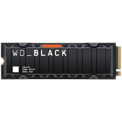 WD Black SN850X w/ Heatsink 2TB Gen4 M. 2 NVMe SSD