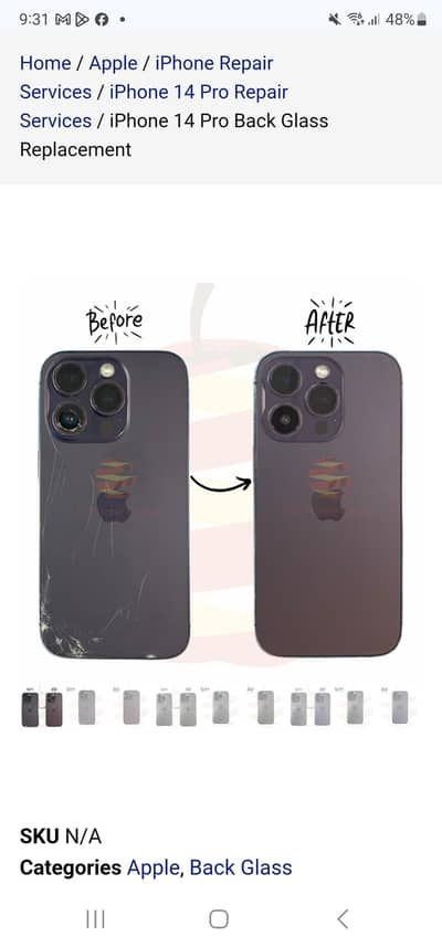 apple iphone 15 pro max 15pm 15promax front back glass camera charging