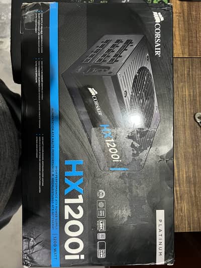 Corsair HX1200i 1200W Platinum Fully Modular PSU – Like New (Box Open)