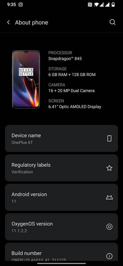 One Plus 6T