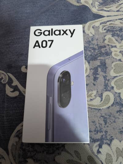 Samsung Galaxy A07 6+6=12GB 128GB only box open not used