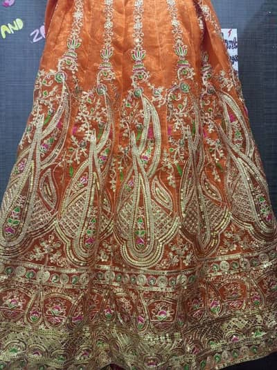 lehnga for sale with blouse colors available pink and orange