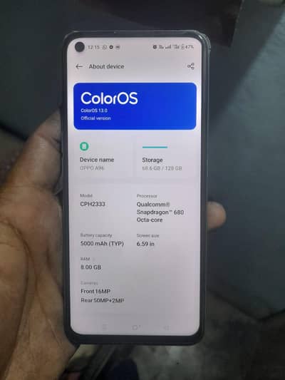 OPPO A96
