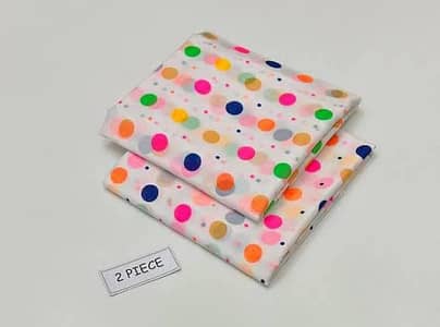 2 piece lawn candy print