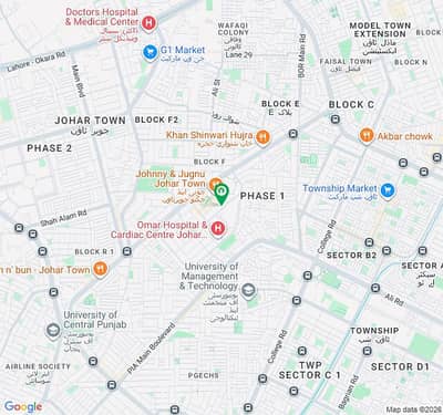 Residential Plot For Sale In Johar Town Phase 1 - Block D1