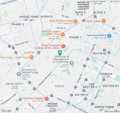 Centrally Located Residential Plot In Johar Town Phase 1 - Block D Is Available For Sale