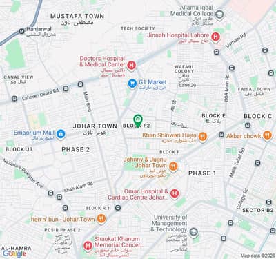 To sale You Can Find Spacious House In Johar Town Phase 1 - Block F2