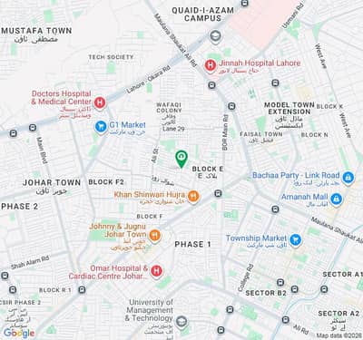 Reserve A House Now In Johar Town Phase 1 - Block E1