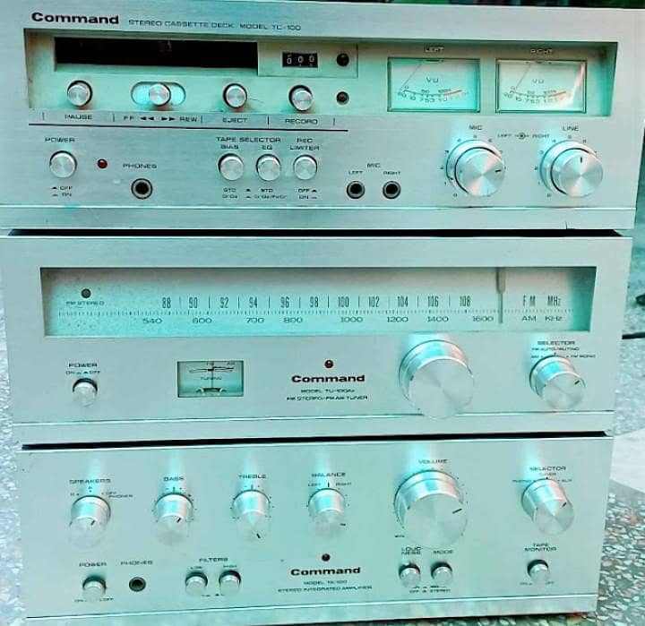 Command Stereo Integrated Amplifier 0