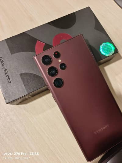 S22 Ultra Official PTA with Box / Samsung Galaxy S22 Ultra 5g