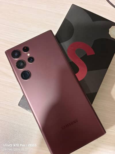 S22 Ultra with Box / Samsung Galaxy S22 Ultra 5g / S21 Ultra