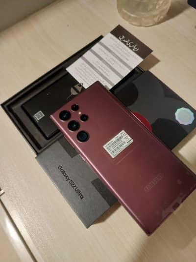 S22 Ultra Official PTA with Box / Samsung Galaxy S22 Ultra 5g