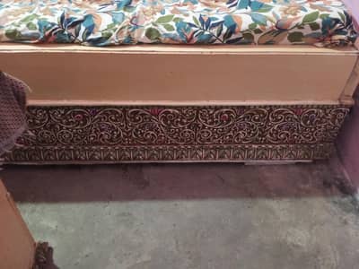 Bed And Two side Tables For Sale