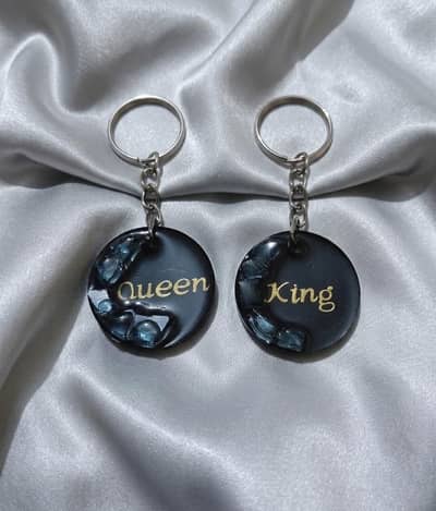 Resin keychains