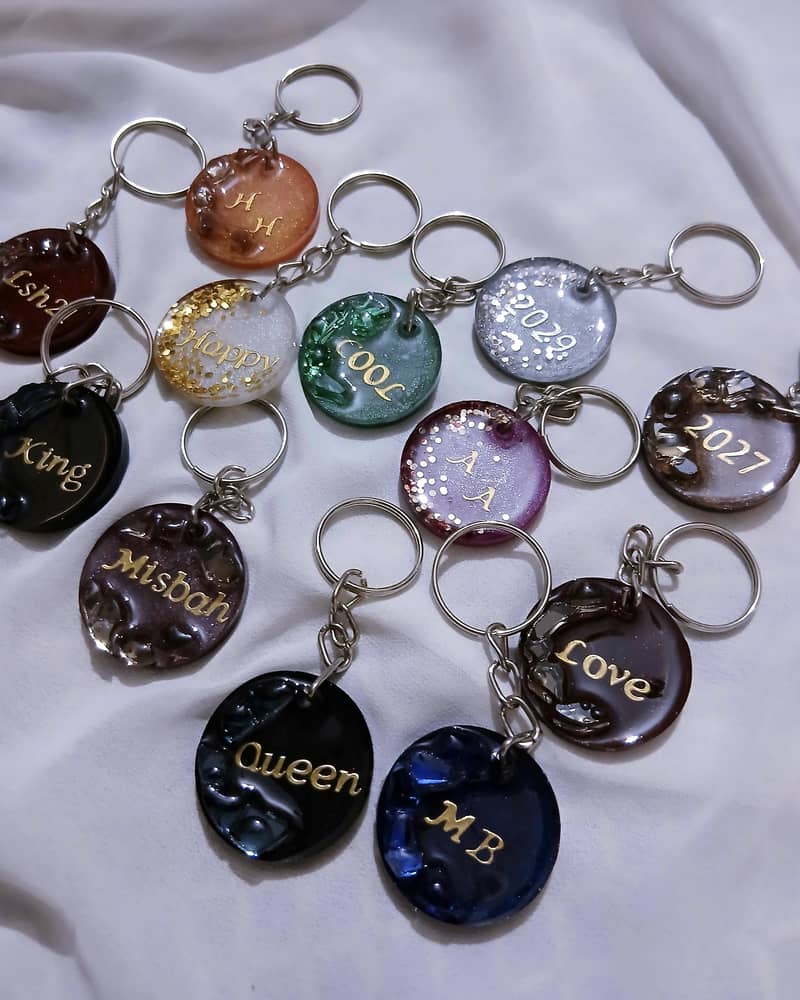 Resin keychains 2