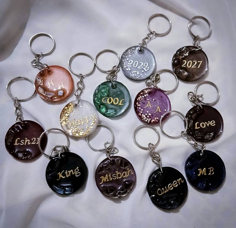 Resin keychains 3
