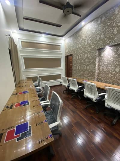 Furnish Tile Floor Office Space
