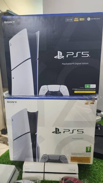 PS5 Slim Digital And Disk