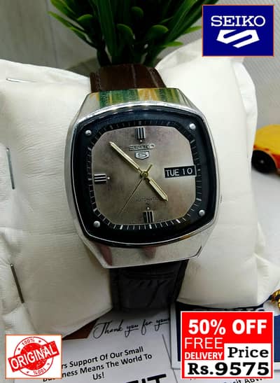 Seiko 5 Citizen Orient Automatic Pre-Owned watch Japan 03161737353