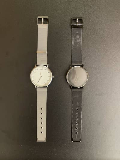 Minimalistic Wrist Watches | Set of 2 | Individual | Both Genders