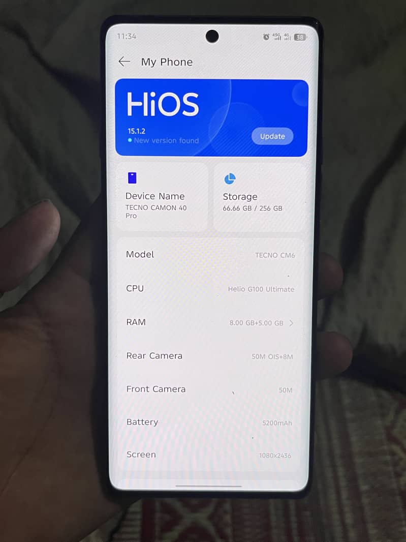 Tecno camon 40 pro 2