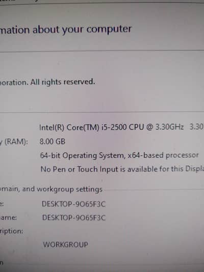 h61 micro atx motherboard plus intel i5 2500 and 4gb ddr3 ram