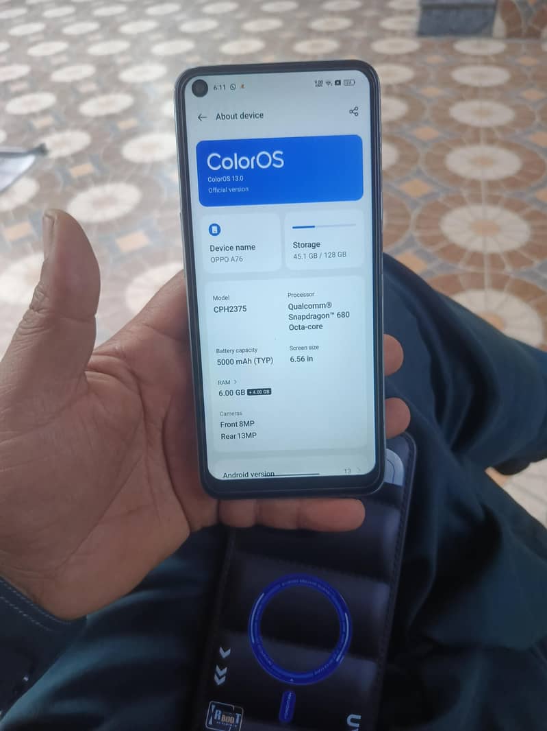 OPPO A76 0