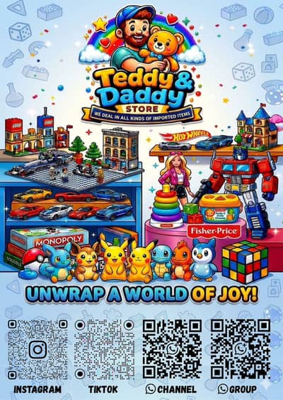 Teddy&Daddy preloved huge toys