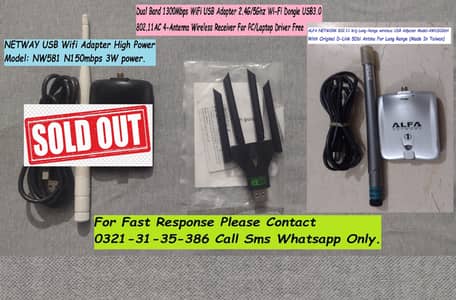 dualband wifi usb adapter for computer & laptop